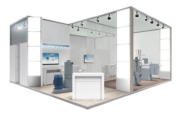 Example of an exhibition stand